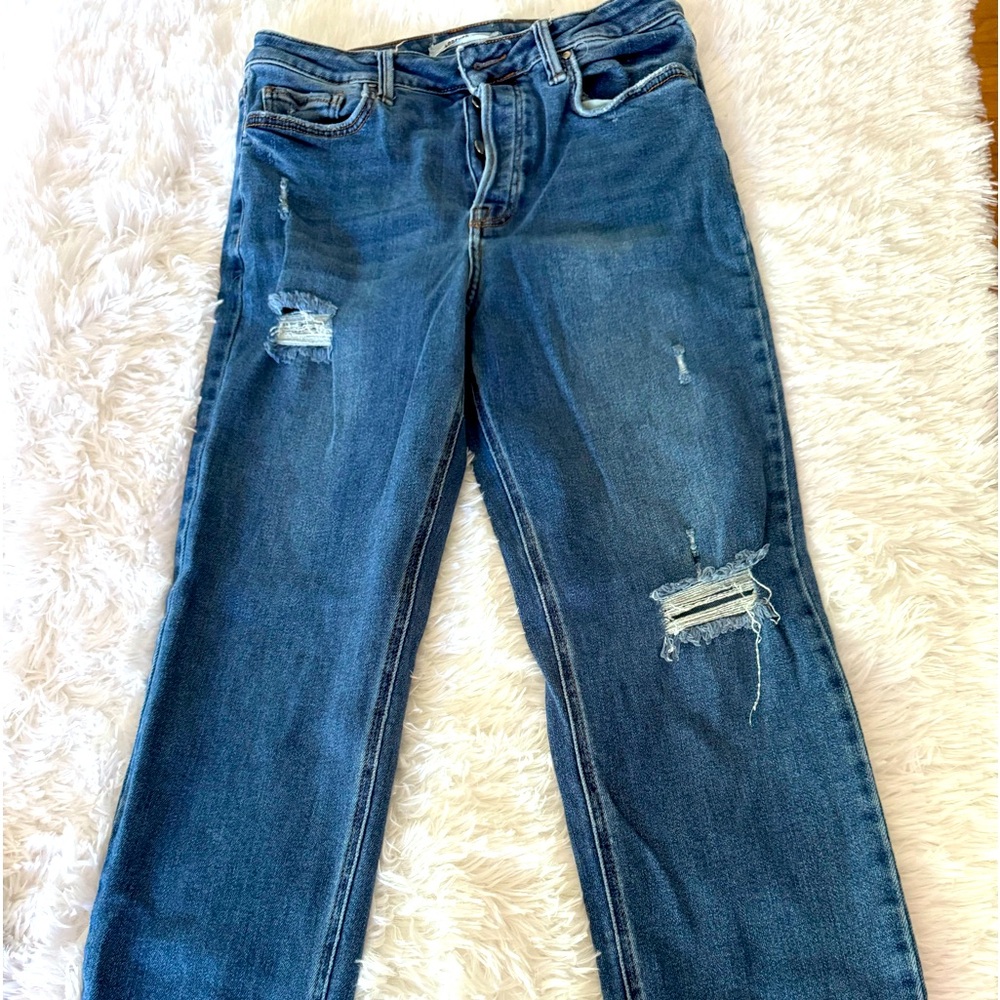 Forever 21 button fly jeans